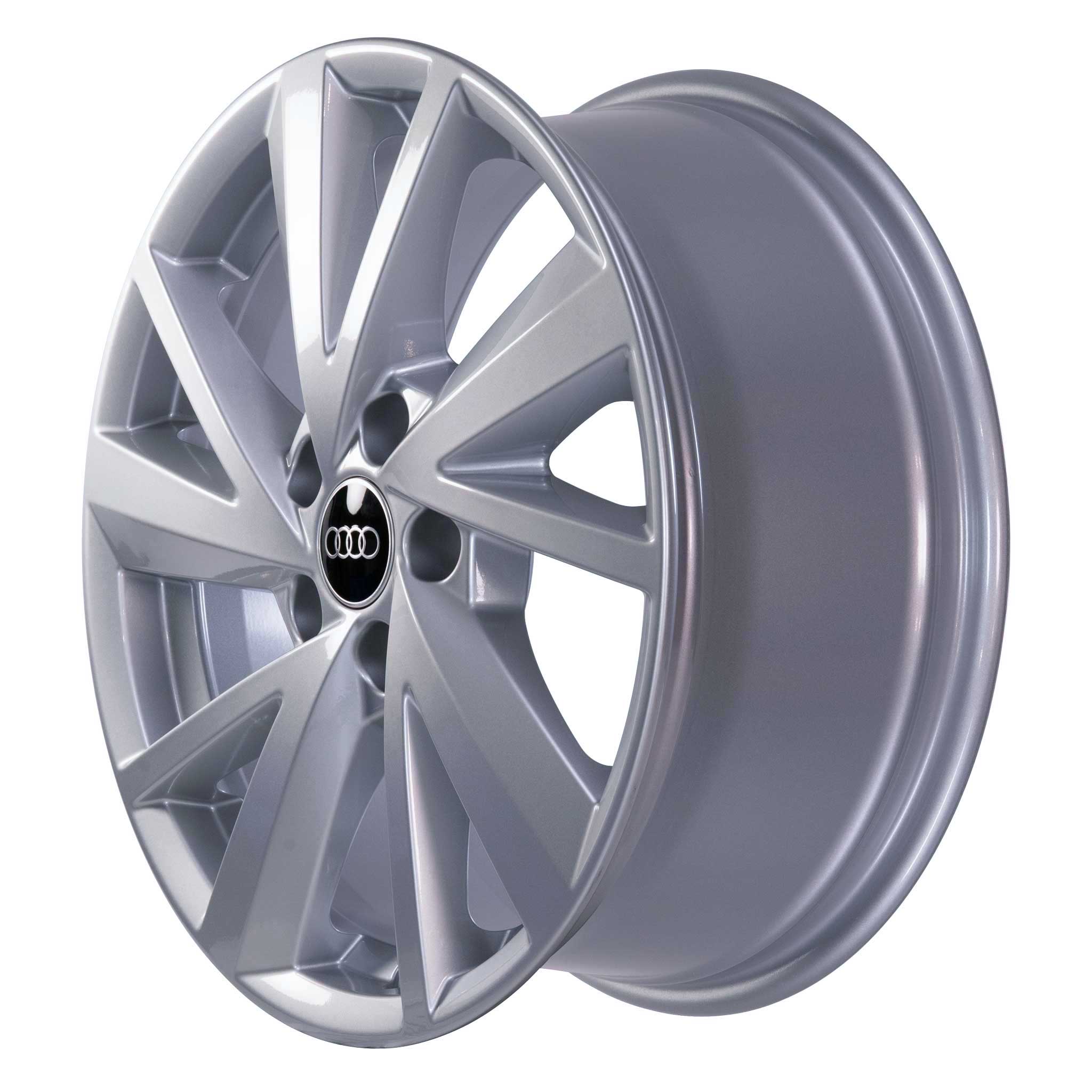 Audi 5 V Spoke [Q2 81A] Diamond Silver Alloy Wheel Product Image #2