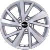 Audi 5 V Spoke [Q2 81A] Diamond Silver Wheel Img 1