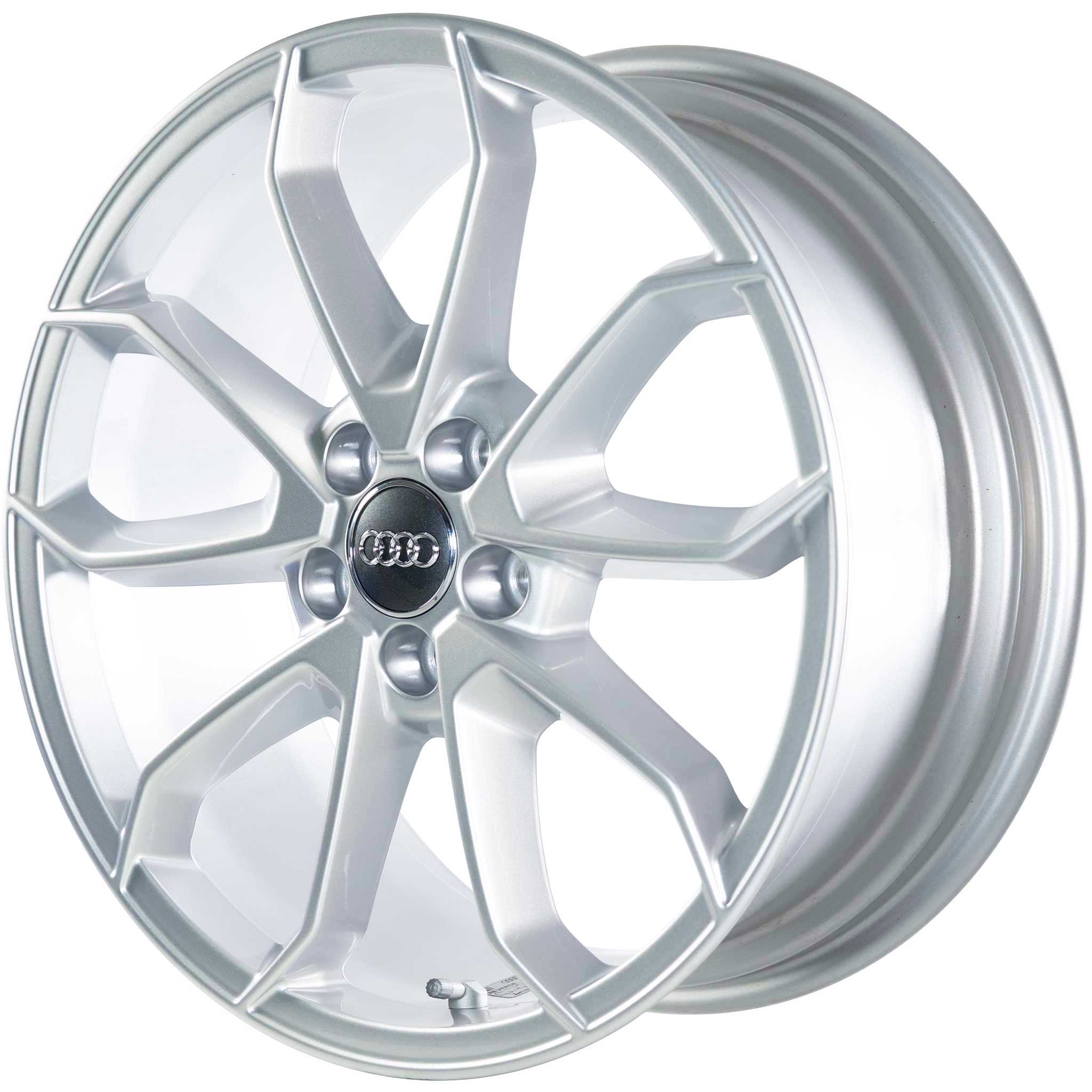 Audi 5 Spoke [A1 82A] Diamond Silver Alloy Wheel Product Image #2