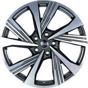 Grey Audi 5 V Spoke Structure alloy wheel