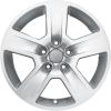 Audi 5 Spoke [A4 8E] Brilliant Silver Wheel Img 1