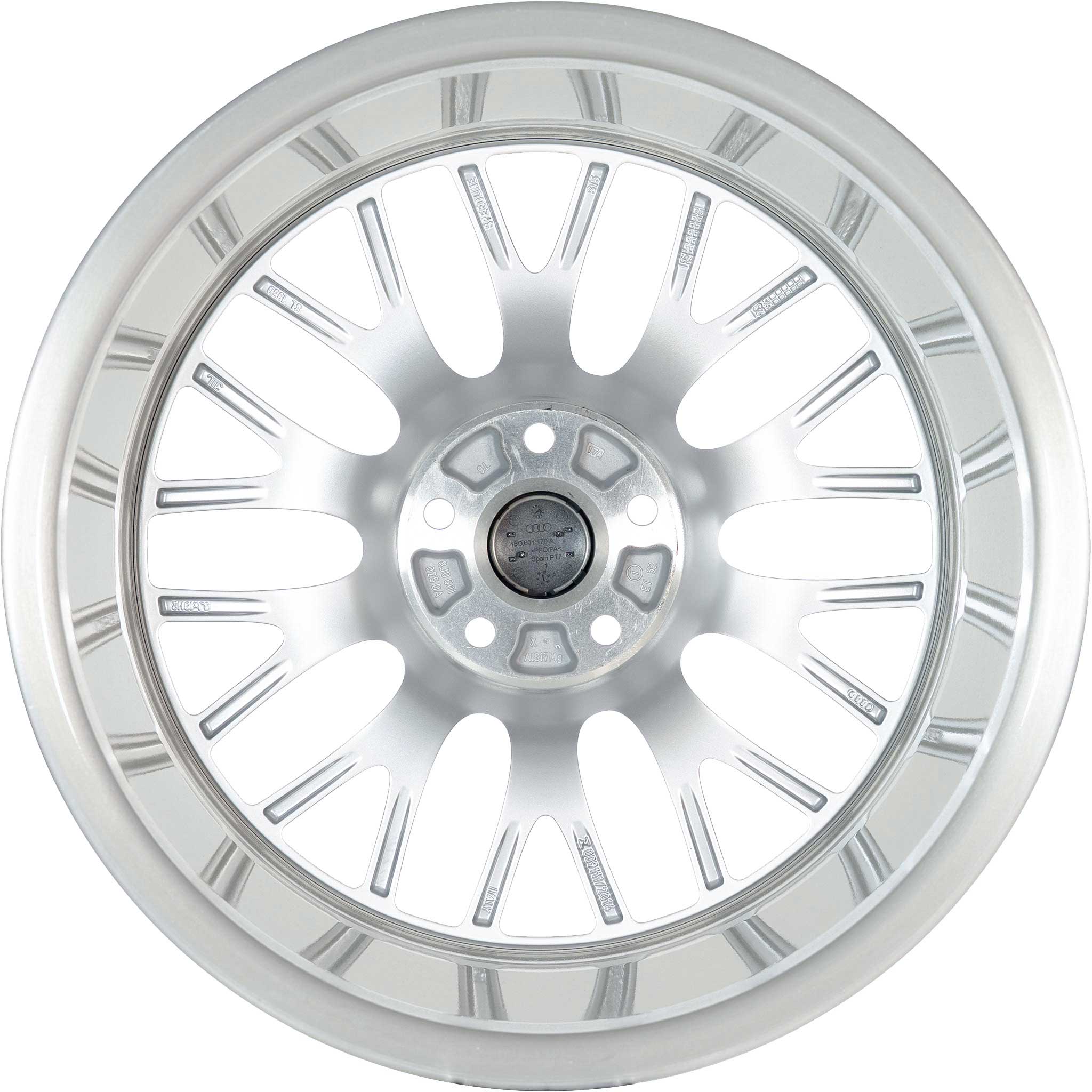 Audi 10 Double Spoke [TT 8J] Silver Alloy Wheel Product Image #3