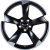 Audi 5 Rotor Spoke [TT 8J] Gloss Black Wheel Img 1