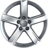 Audi 5 Spoke [A4 8K] Diamond Silver Wheel Img 1