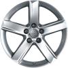 Audi 5 Arm Design Silver Grey Painted Wheel Img 1