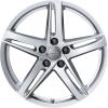 Audi Rotor Silver Grey Painted Wheel Img 1