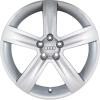 Audi 5 Spoke [TT 8N] Brilliant Silver Wheel Img 1