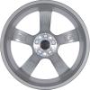 Audi 5 Arm Rotor [A3 8P] Titanium Grey with Diamond Cut Wheel Img 3