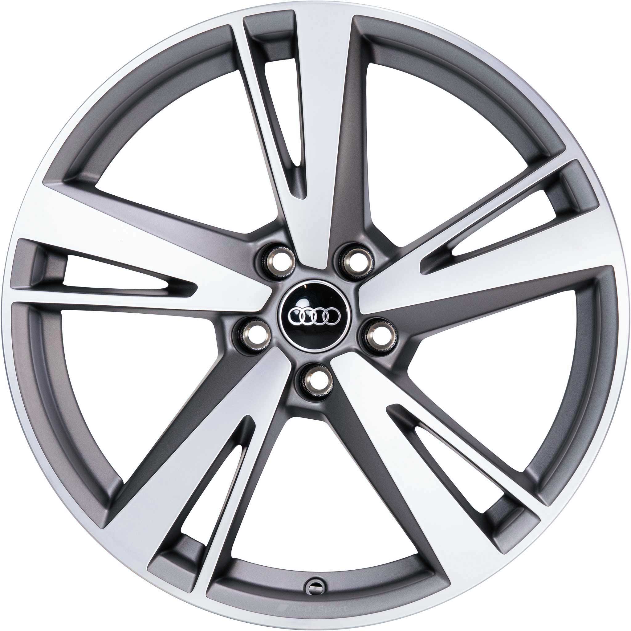 Audi Sport 5 Arm Blade [TT 8S] Titanium Grey with Diamond Cut Alloy Wheel Product Image #1
