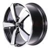 Audi Sport 5 Arm Cutter [TT 8S] Anthracite Black with Diamond Cut Wheel Img 2
