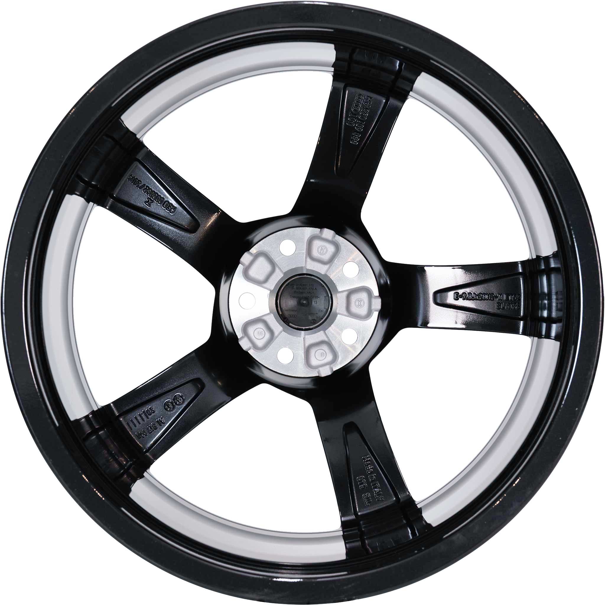 Audi Sport 5 Arm Cutter [TT 8S] Anthracite Black with Diamond Cut Alloy Wheel Product Image #3