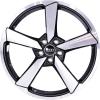 Audi Sport 5 Arm Cutter [TT 8S] Anthracite Black with Diamond Cut Wheel Img 1