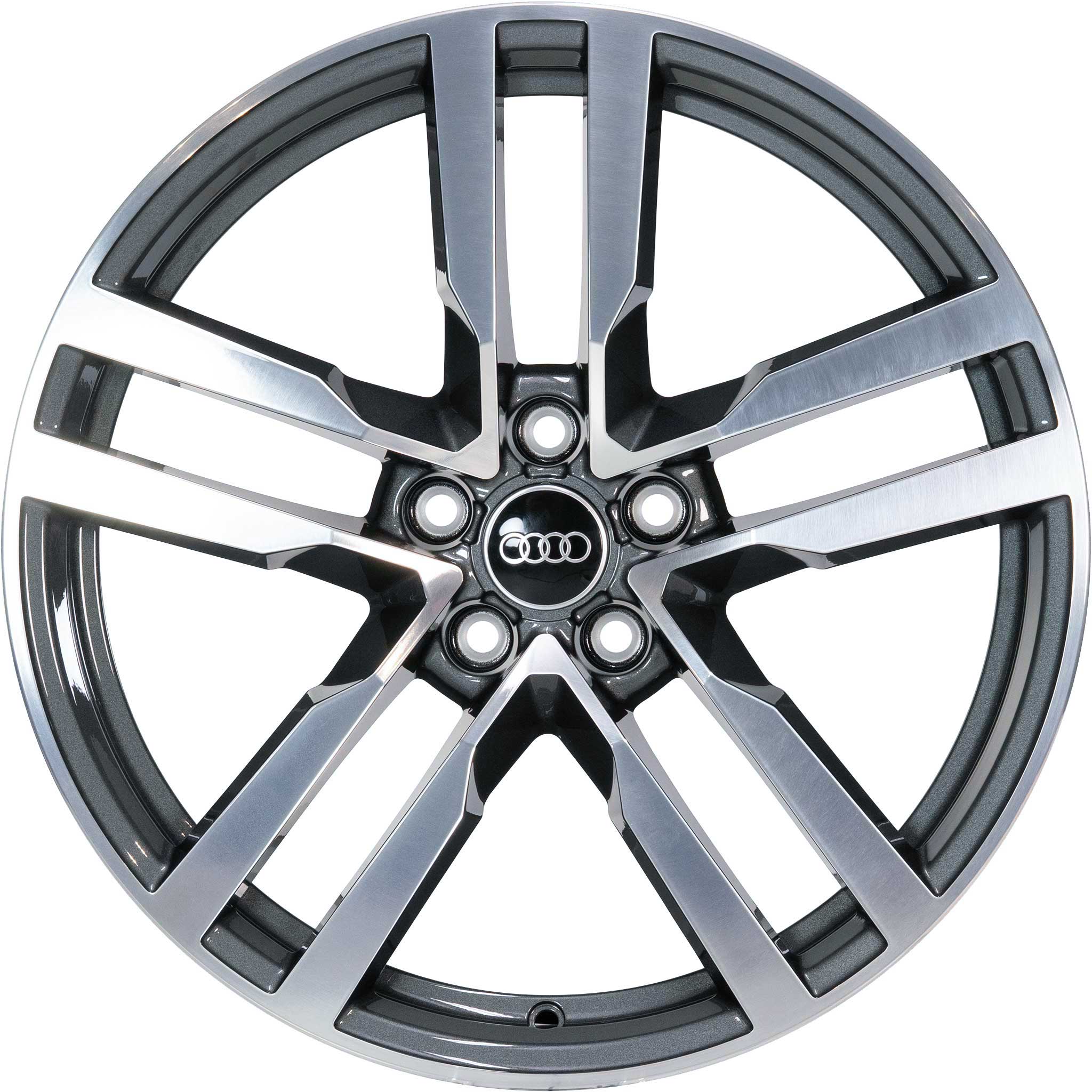 Audi 5 Arm Star [TT 8S] Graphite Grey with Diamond Cut Alloy Wheel Product Image #1