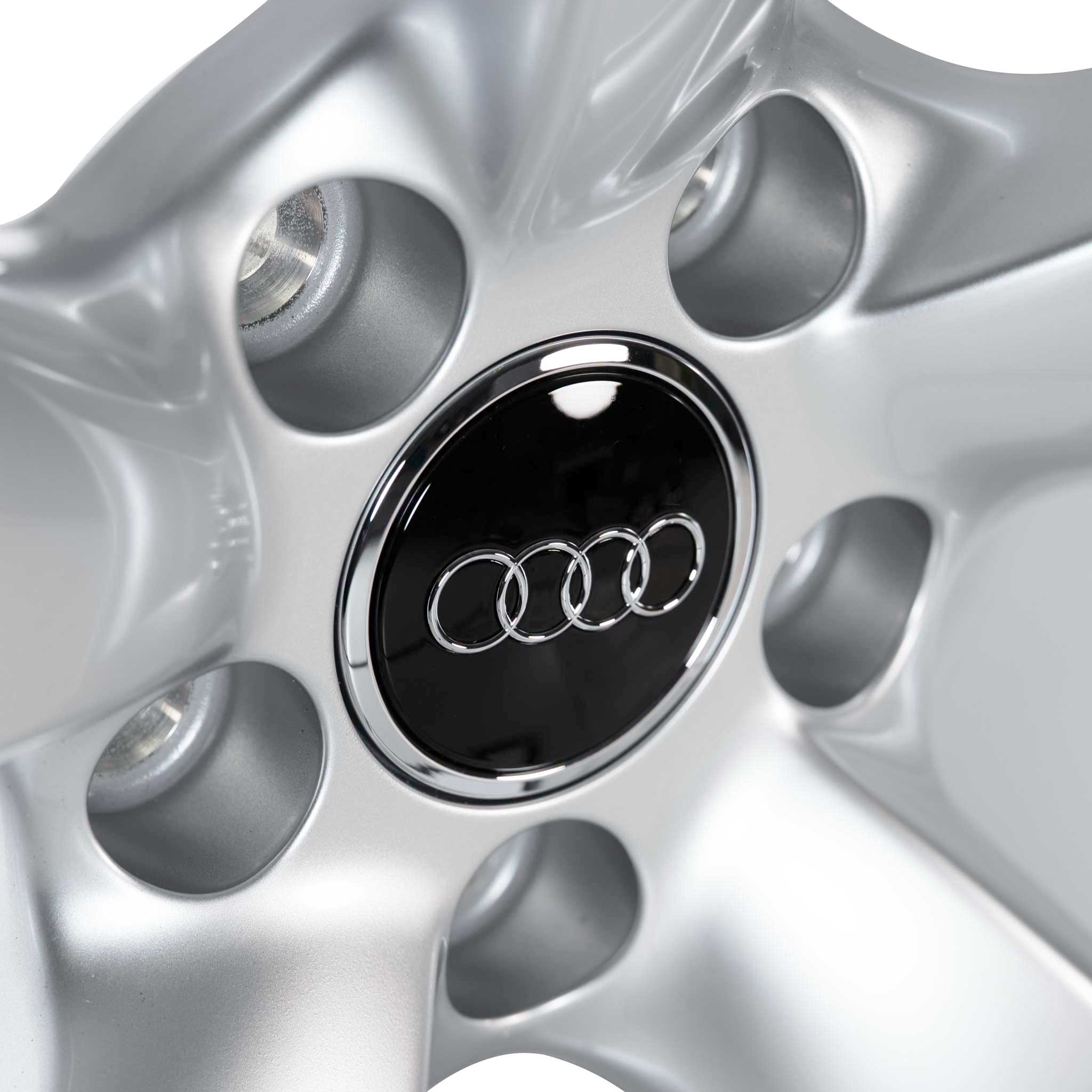 Audi 5 Rotor Spoke [A5 8T] Silver Alloy Wheel Product Image #4