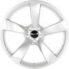 Audi 5 Rotor Spoke [A5 8T] Silver Wheel Img 1