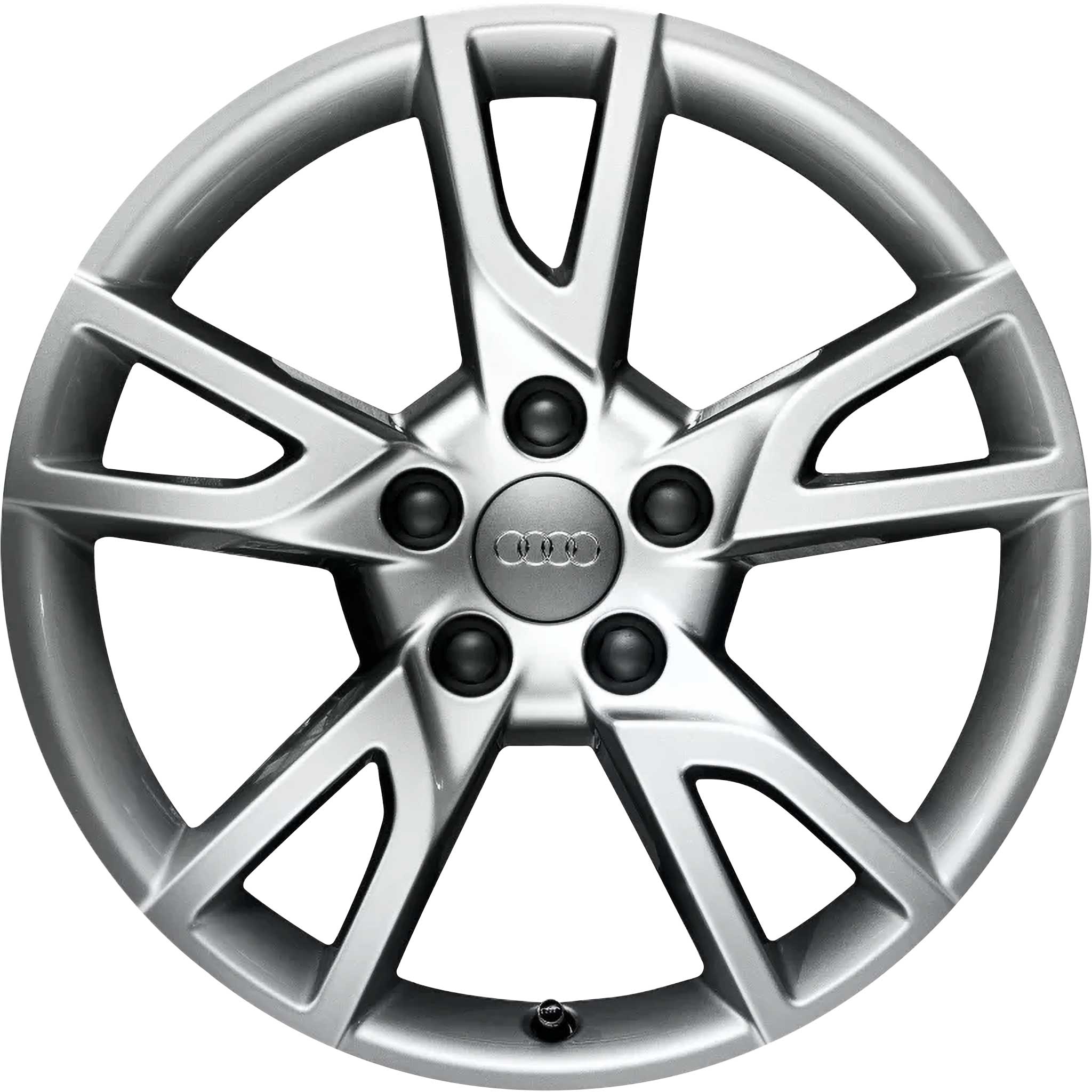 Audi 5 Arm Semi Y Design Silver Alloy Wheel Product Image #1