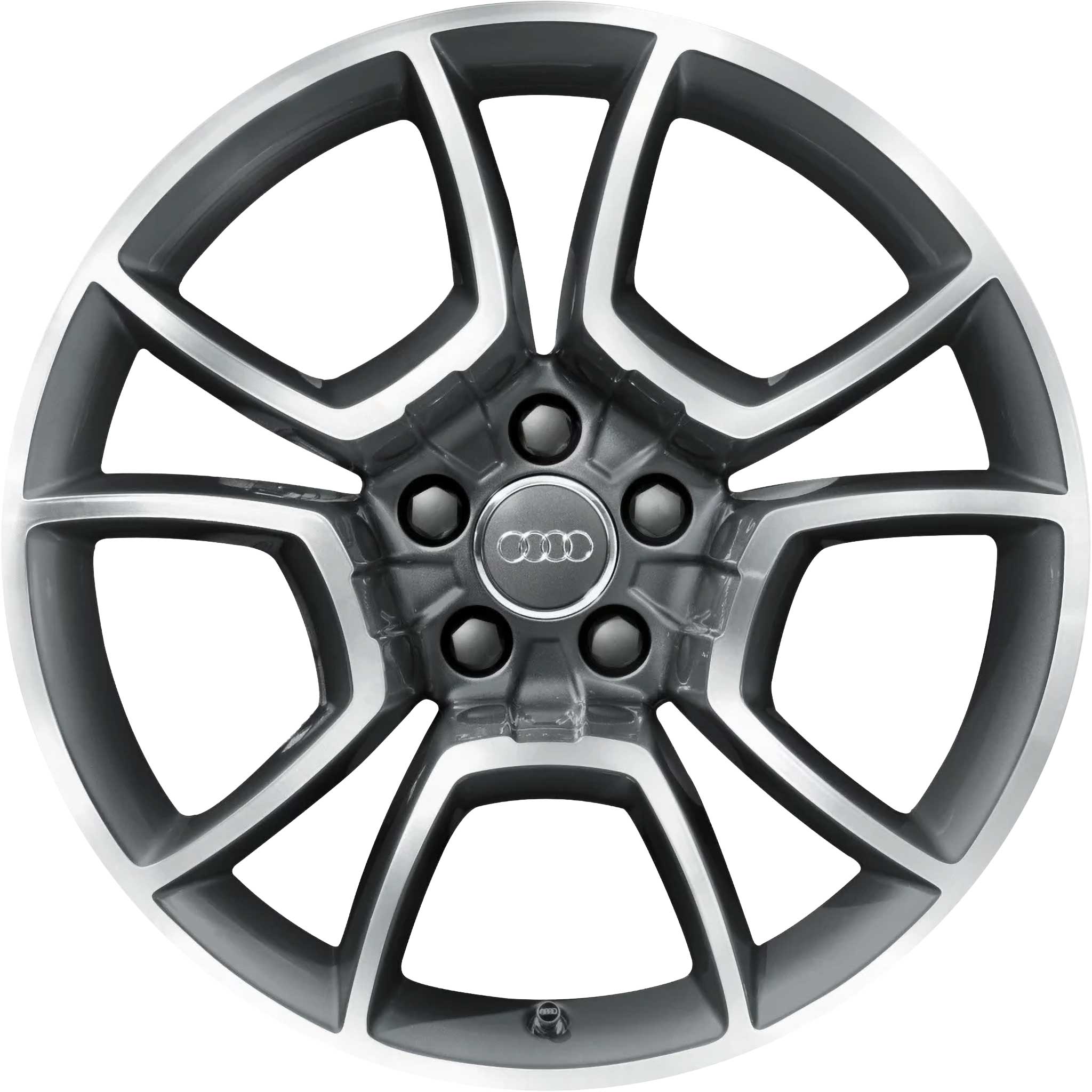 Audi 5 Arm Pia [Q3 8U] Anthracite Alloy Wheel Product Image #1