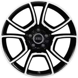 19" Audi 5 Arm Pia [Q3 8U] Gloss Black alloy wheel