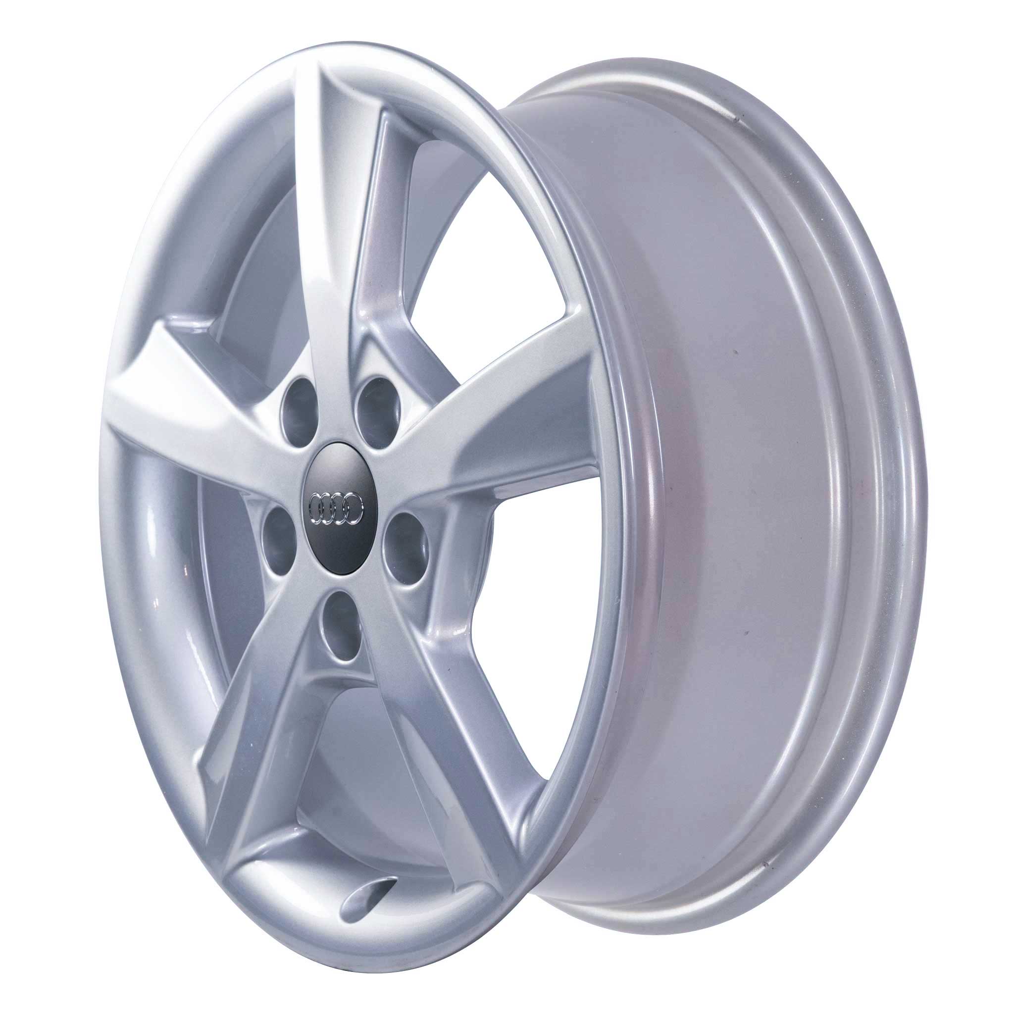 Audi 5 Arm Rotor Design [A3 8V] Diamond Silver Alloy Wheel Product Image #2
