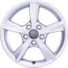 Audi 5 Arm Rotor Design [A3 8V] Diamond Silver Wheel Img 1