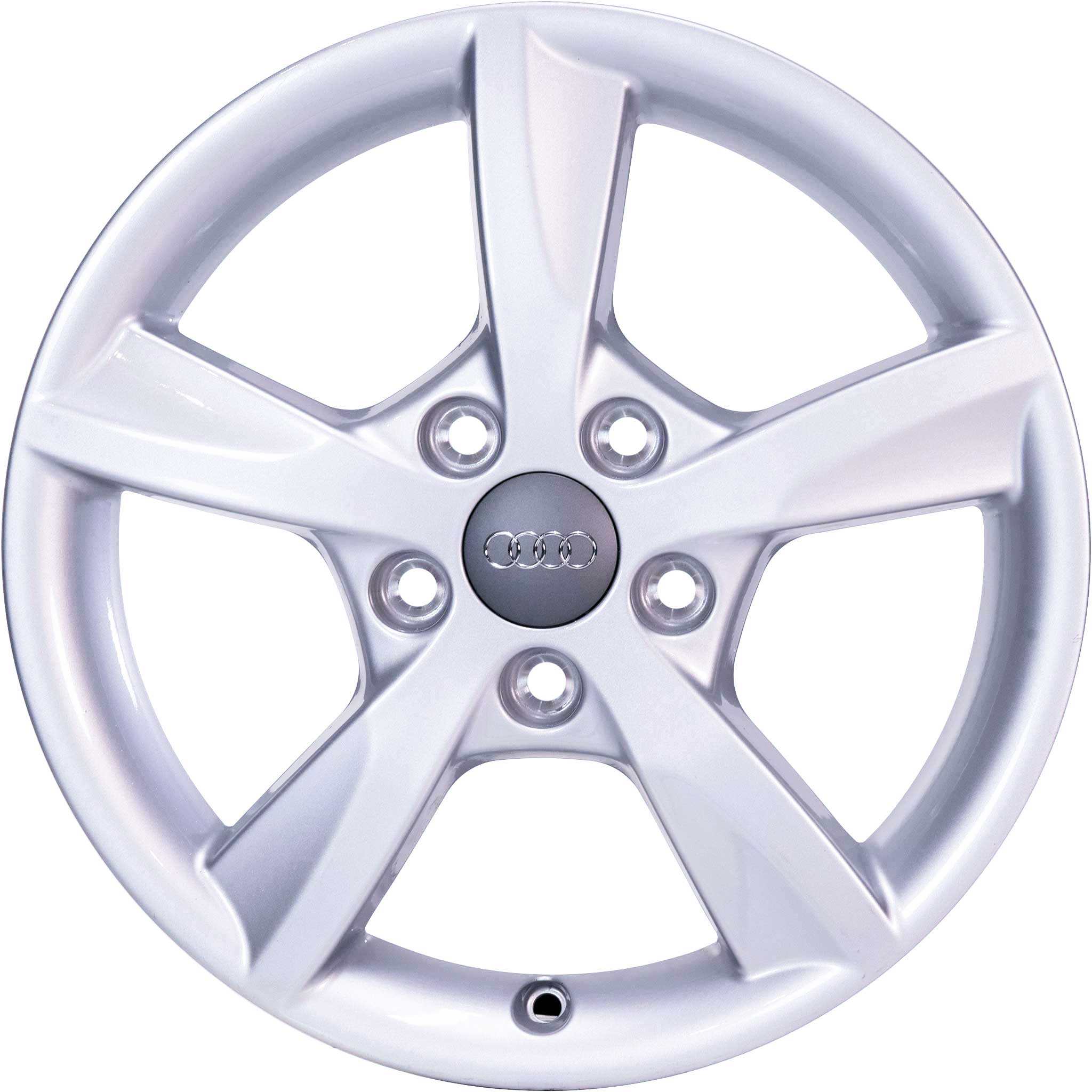Audi 5 Arm Rotor Design [A3 8V] Diamond Silver Alloy Wheel Product Image #1