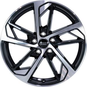 Audi Sport 5 Double [A3 8V] Anthracite Black with Diamond Cut Alloy Wheel for Audi A3 & S3 8V - Sizes 18in