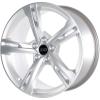 Audi 5 Arm Ramus [A4 8W] Diamond Silver Wheel Img 2