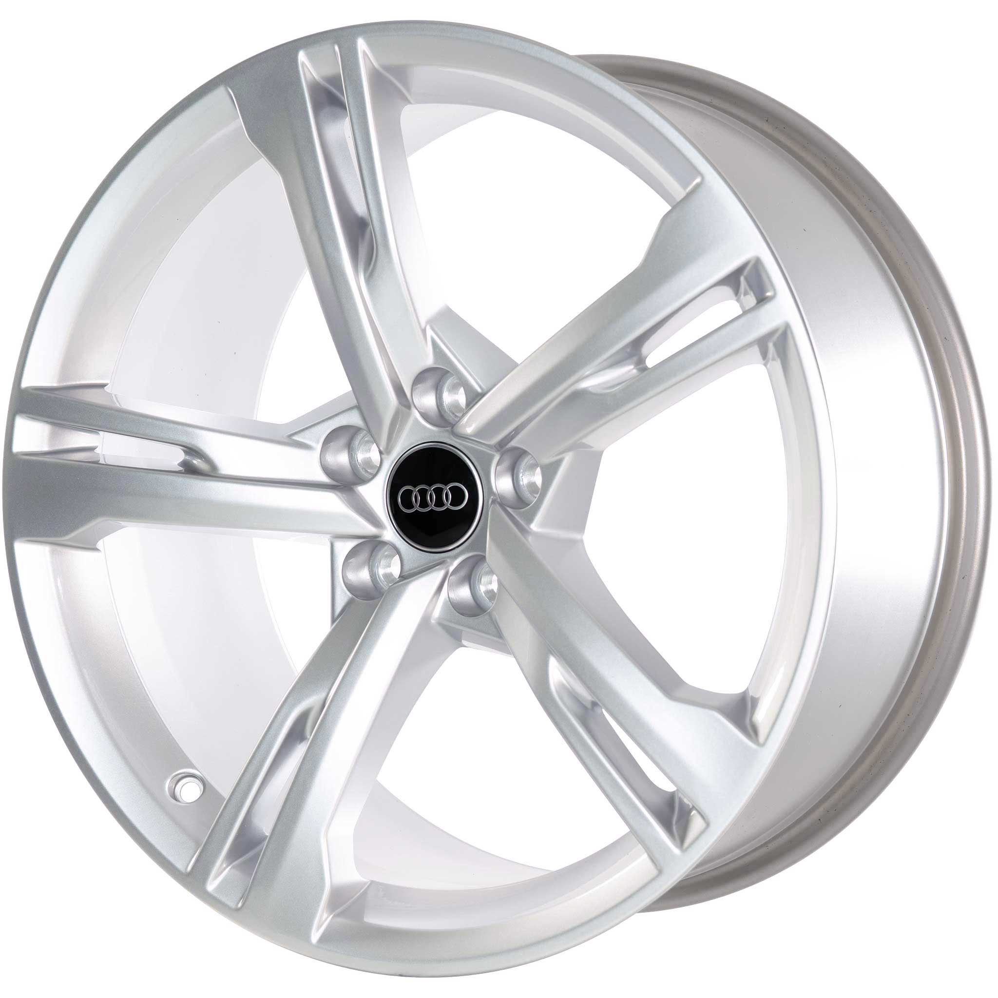 Audi 5 Arm Ramus [A4 8W] Diamond Silver Alloy Wheel Product Image #2