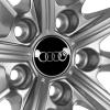 Audi 10 Spoke [A4 8W] Galvano Silver Wheel Img 4