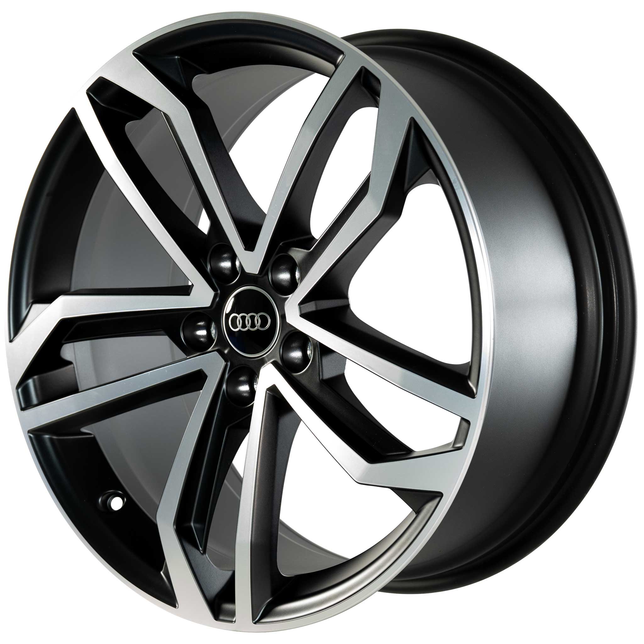 Audi 5 Arm Sidius [A4 8W] Matt Black Alloy Wheel Product Image #2
