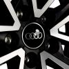 Audi 5 Arm Sidius [A4 8W] Matt Black Wheel Img 4