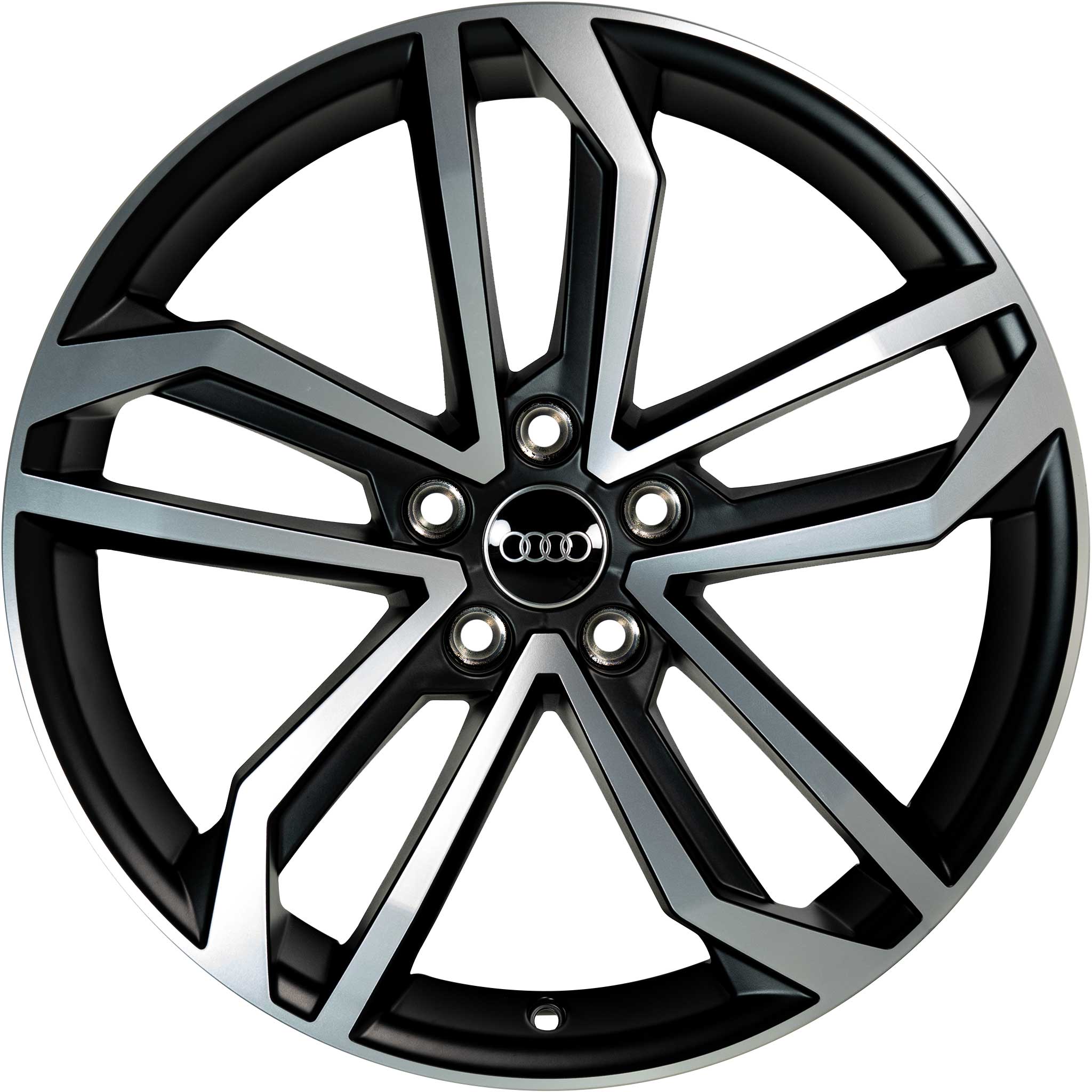 Audi 5 Arm Sidius [A4 8W] Matt Black Alloy Wheel Product Image #1
