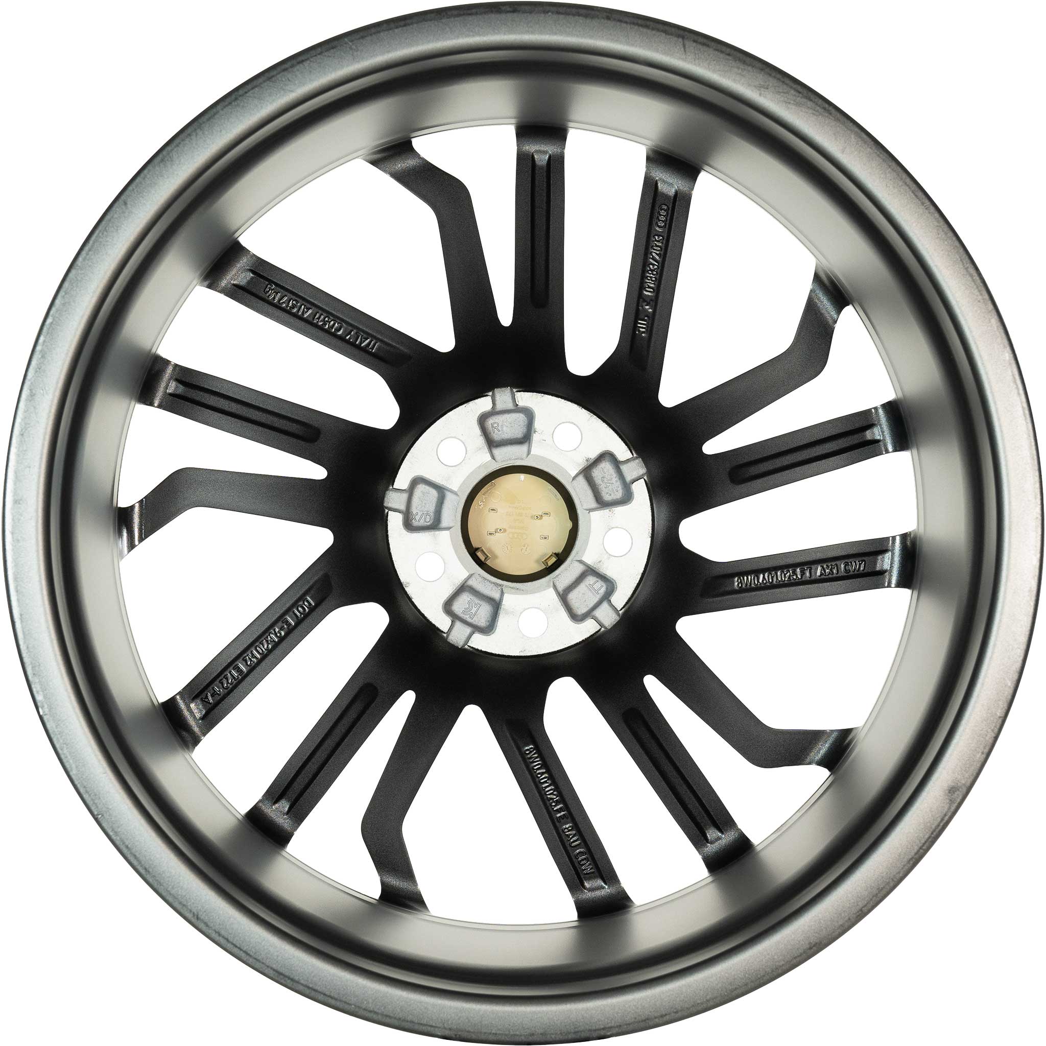 Audi Sport 5 Segment Spoke Evo [A4 8W] Titanium Grey with Diamond Cut Alloy Wheel Product Image #3