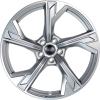 Audi Sport 5 Arm Flag [A4 8W] Platinum Matt Grey Wheel Img 1