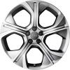 Audi 5 Spoke [A1 8X] Matt Silver Wheel Img 1