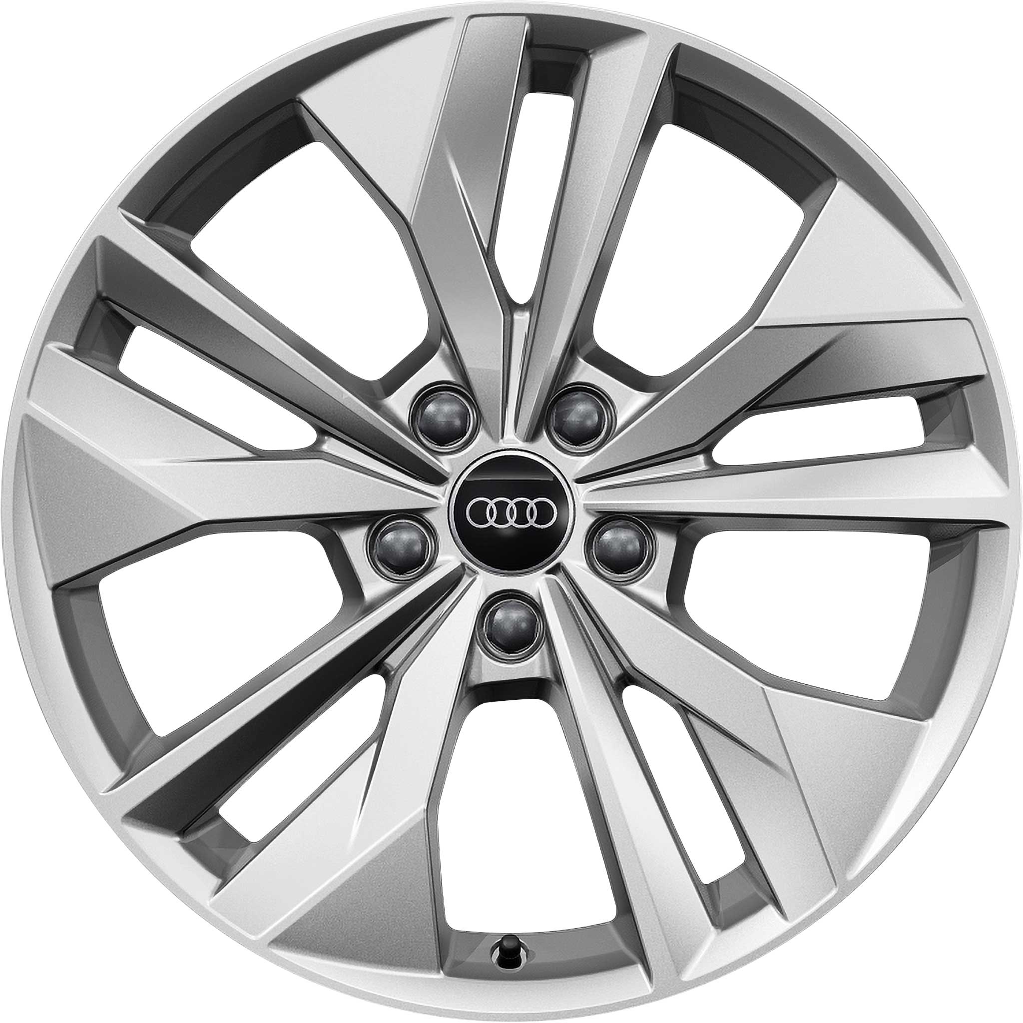 Audi 5 Arm Y Spoke [A3 8Y] Diamond Silver Alloy Wheel Product Image #1