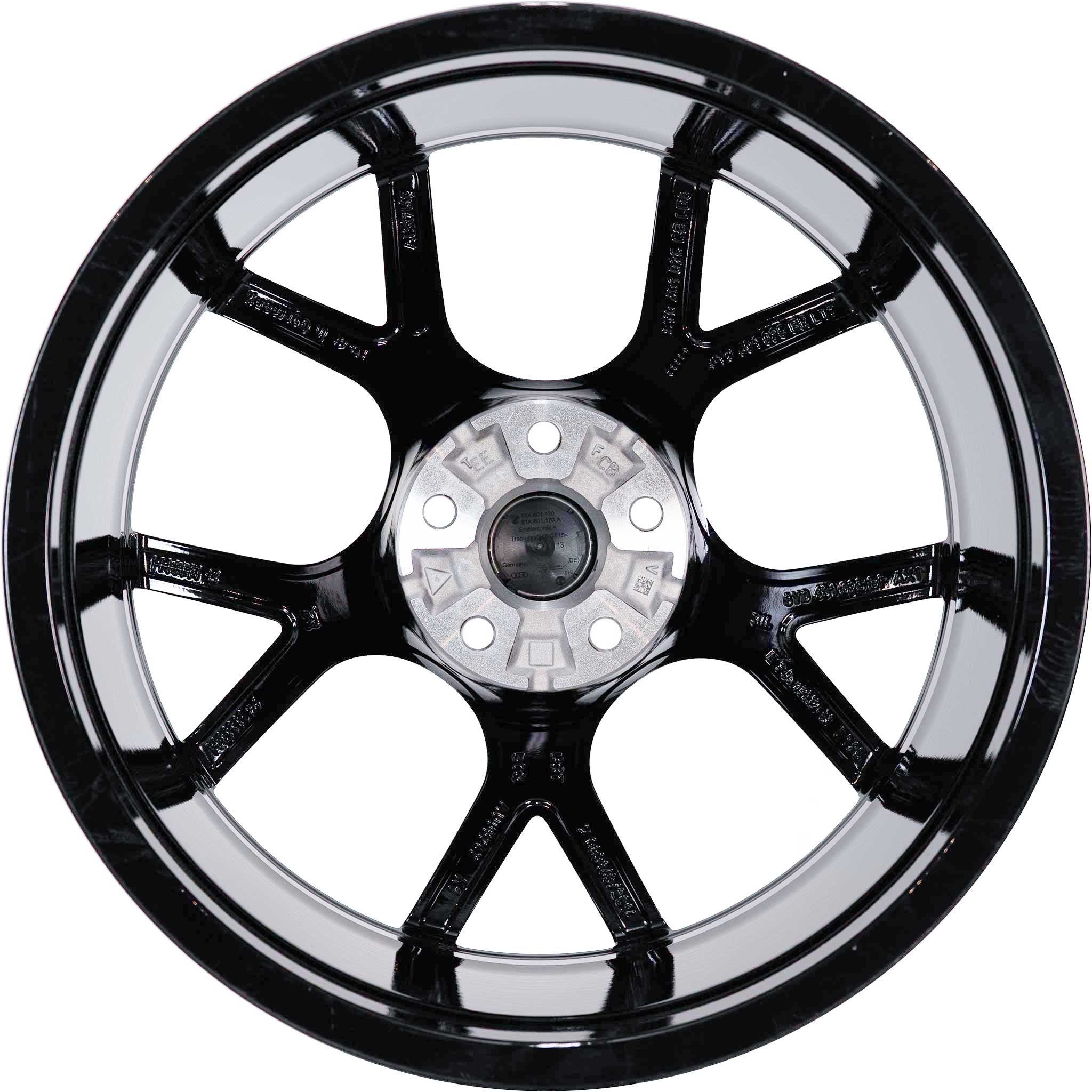 Audi RS 5 Y Spoke [A3 8Y] Gloss Black Alloy Wheel Product Image #3