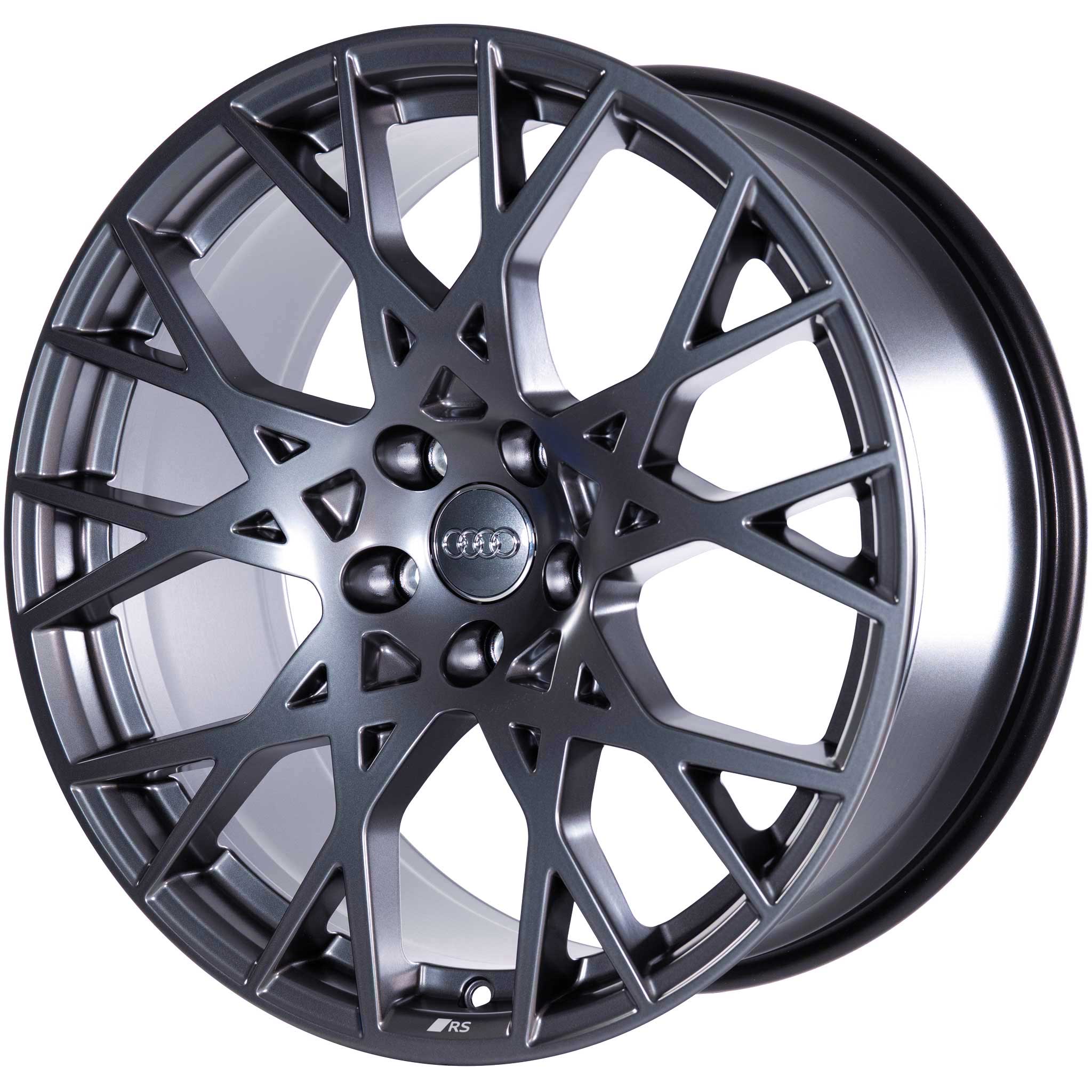 Audi RS Multi Spoke [A3 8Y] Dark Matt Grey Alloy Wheel Product Image #2