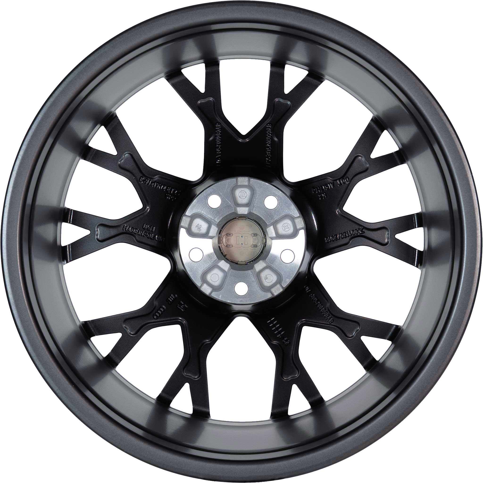 Audi RS Multi Spoke [A3 8Y] Dark Matt Grey Alloy Wheel Product Image #3