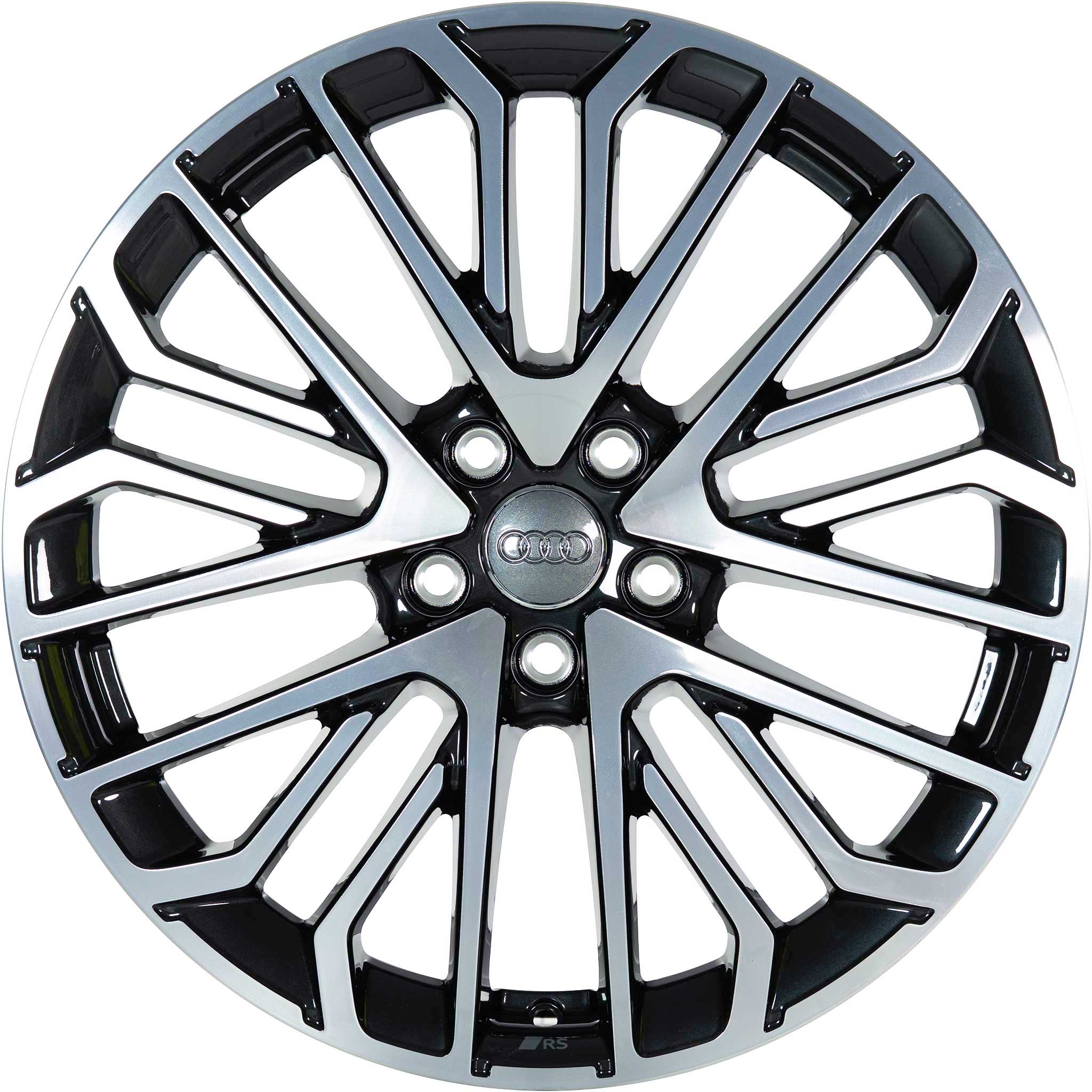 Audi RS 5 Y Spoke [A3 8Y] Anthracite Black with Diamond Cut Alloy Wheel Product Image #1