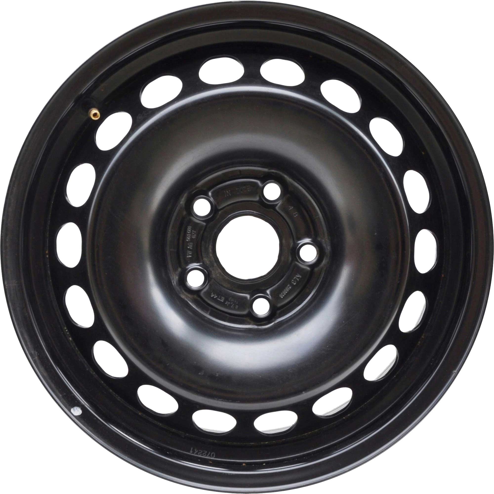 Audi Steel Rally Black Alloy Wheel Product Image #1