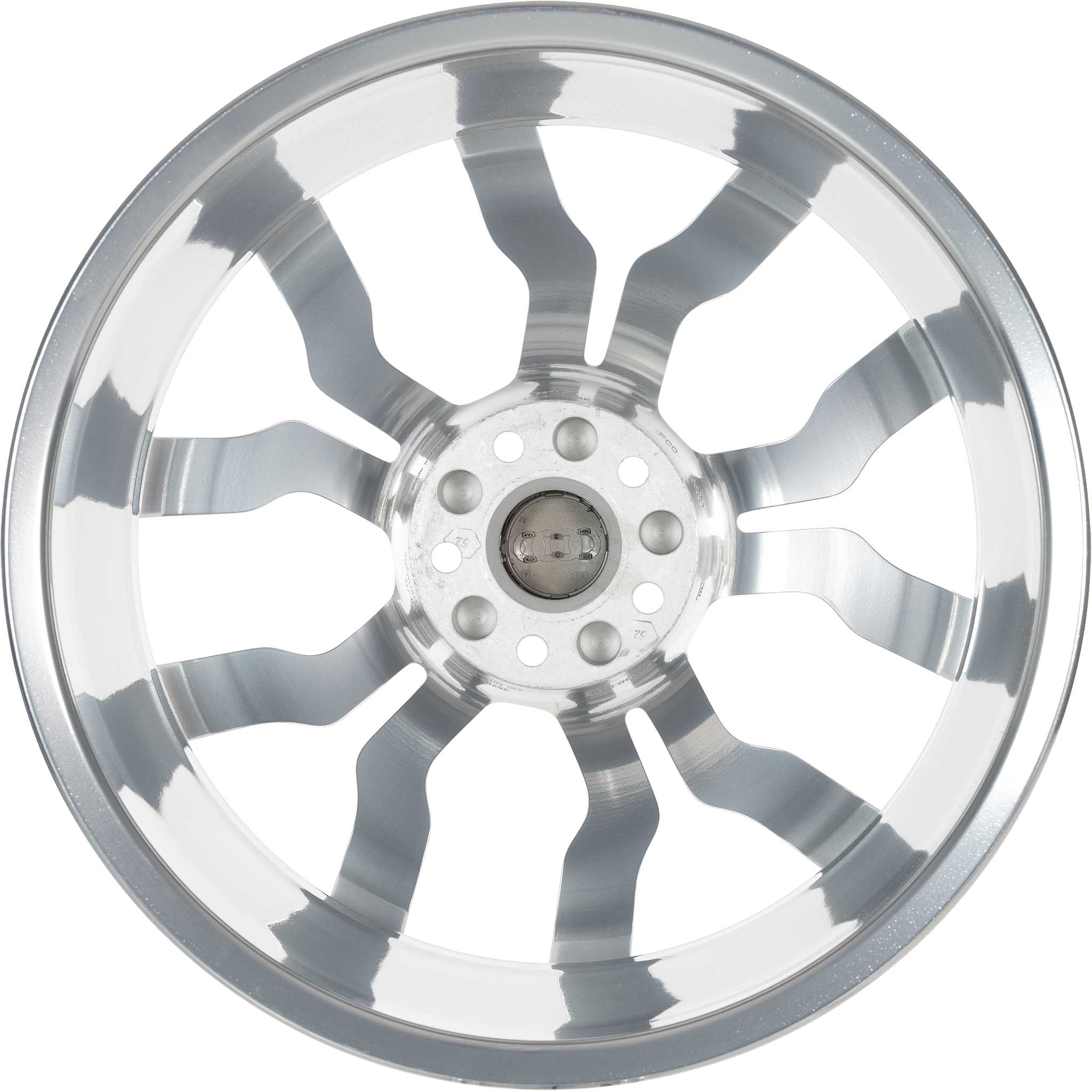 Audi 10 Y Spoke [R8 42] High Gloss Polished Alloy Wheel Product Image #3