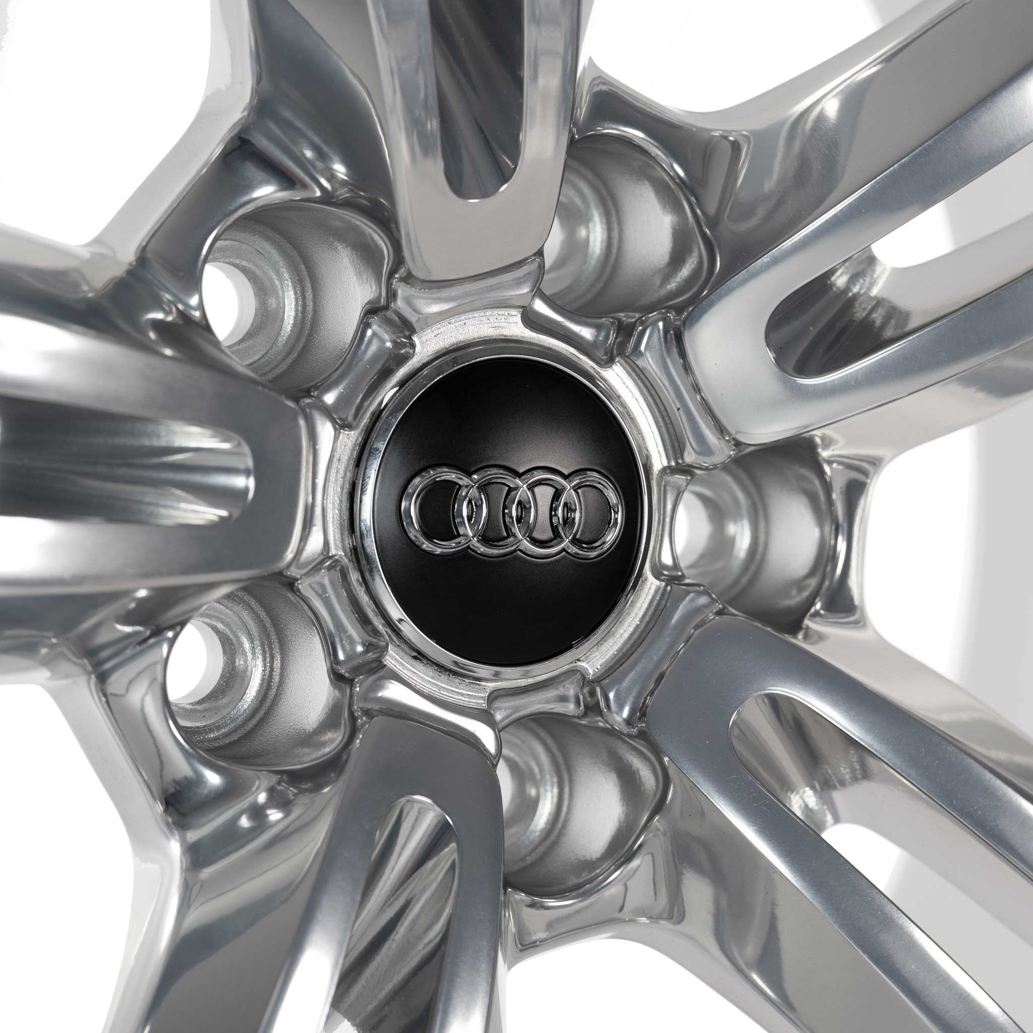 Audi 10 Y Spoke [R8 42] High Gloss Polished Alloy Wheel Product Image #4