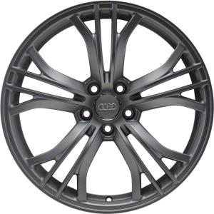 19" Audi 5 Twin Spoke [R8 42] Titanium Charcoal alloy wheel