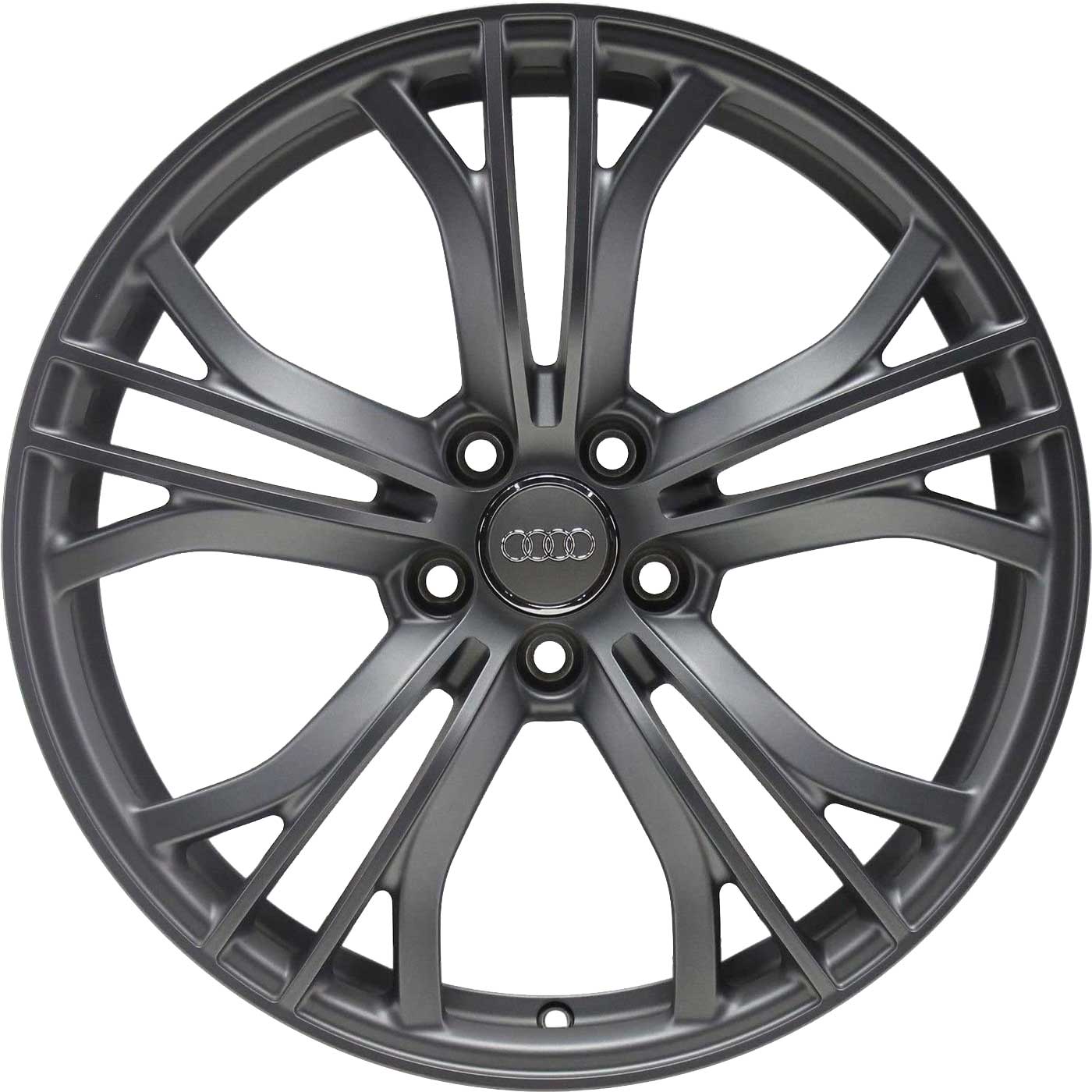 Audi 5 Twin Spoke [R8 42] Titanium Charcoal Alloy Wheel Product Image #1