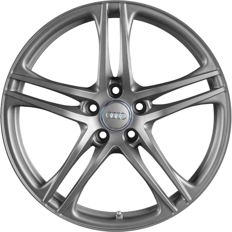 Audi 5 Double Spoke [R8 42] Titanium Grey Alloy Wheel Product Image #1