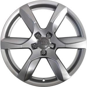 18" Audi 6 Spoke [R8 42] Silver alloy wheel