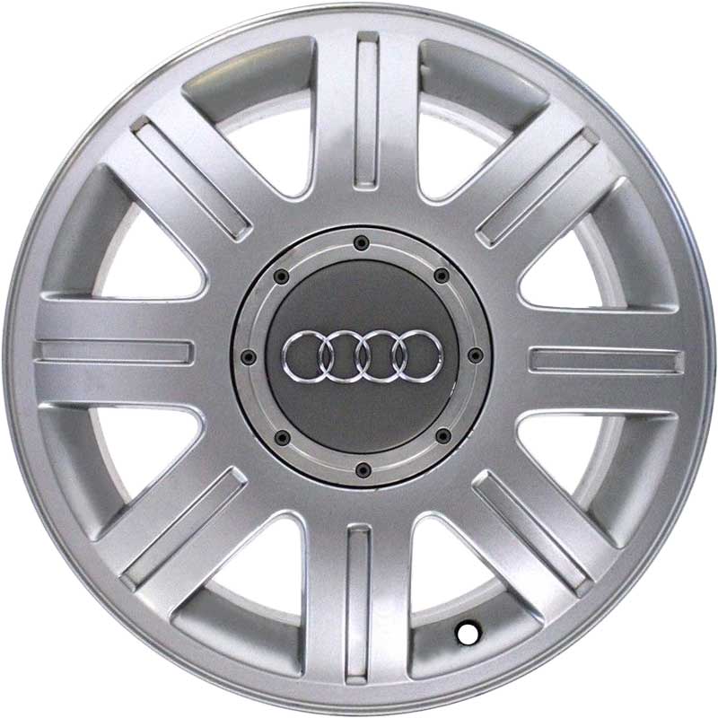 Audi 8 Spoke [A6 4B] Avus Silver Alloy Wheel Product Image #1