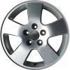 Audi 5 Spoke [A6 4B] Avus Silver Wheel Img 1