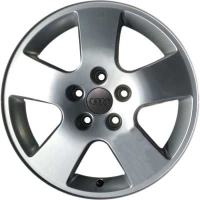 Audi 5 Spoke [A6 4B] Avus Silver Alloy Wheel Product Image #1